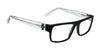 SPY VAUGHN Eyeglasses / Crystal Smoke / Size 54