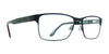 SPY WARREN Eyeglasses | Size 56 / Red Black