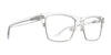 SPY WESTON 50/50 Eyeglasses / Crystal Silver Matte / Size 55