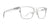 SPY WESTON 50/50 Eyeglasses / Crystal Silver Matte