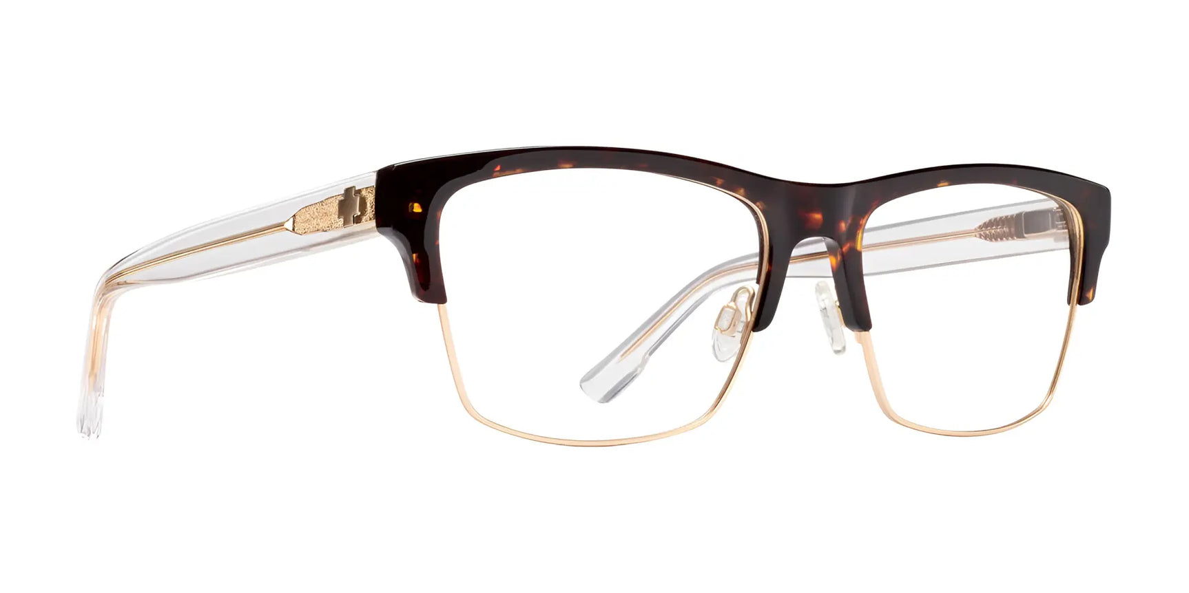 SPY WESTON 50/50 Eyeglasses Dark Tort Crystal