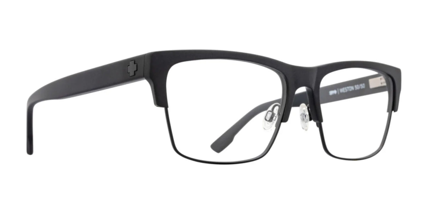 SPY WESTON 50/50 Eyeglasses Black Matte