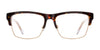 SPY WESTON 50/50 Eyeglasses / Dark Tort Crystal / Size 55