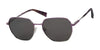 Sun Trends ST244 Sunglasses | Size 55 / Violet/Silver