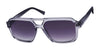 Sun Trends ST253 Sunglasses | Size 58 / Grey Crystal