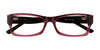 Takumi T9923 Eyeglasses with Clip-on Sunglasses | Size 51 / Clear Red