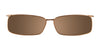 Takumi T9924 Eyeglasses with Clip-on Sunglasses | Size 49 / Black & Marbled Blue