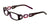 Takumi T9924 Eyeglasses with Clip-on Sunglasses | Size 49 / Violet & Marbled Pink