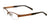 Takumi T9925 Eyeglasses | Size 47 / Satin Copper Brown & Orange