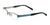 Takumi T9925 Eyeglasses | Size 47 / Shiny Silver & Light Blue