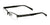 Takumi T9925 Eyeglasses | Size 47 / Satin Black & White