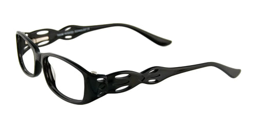 Takumi T9940 Eyeglasses with Clip-on Sunglasses / Size 52 / Black