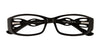 Takumi T9940 Eyeglasses with Clip-on Sunglasses | Size 52 / Black
