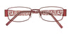 Takumi T9943 Eyeglasses with Clip-on Sunglasses | Size 51 / Satin Brown