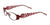 Takumi T9949 Eyeglasses with Clip-on Sunglasses | Size 53 / Matt Pinkish Red