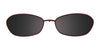 Takumi T9949 Eyeglasses with Clip-on Sunglasses | Size 53 / Dark Chocolate