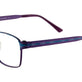 Satin Mauve & Blue