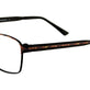Satin Black & Brown