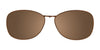Takumi T9967 Eyeglasses with Clip-on Sunglasses | Size 53 / Black