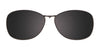Takumi T9967 Eyeglasses with Clip-on Sunglasses | Size 53 / Black