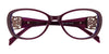 Takumi T9967 Eyeglasses with Clip-on Sunglasses | Size 53 / Black