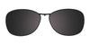 Takumi T9967 Eyeglasses with Clip-on Sunglasses | Size 53 / Black