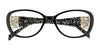 Takumi T9967 Eyeglasses with Clip-on Sunglasses | Size 53 / Black