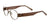 Takumi T9972 Eyeglasses with Clip-on Sunglasses | Size 47 / Satin Brown