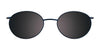 Takumi T9972 Eyeglasses with Clip-on Sunglasses | Size 47 / Satin Brown