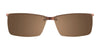 Takumi T9973 Eyeglasses with Clip-on Sunglasses | Size 51 / Matt Black