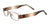 Takumi T9978 Eyeglasses with Clip-on Sunglasses | Size 44 / Satin Brown