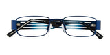 Takumi T9978 Eyeglasses with Clip-on Sunglasses