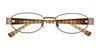 Takumi T9979 Eyeglasses with Clip-on Sunglasses | Size 45 / Satin Brown