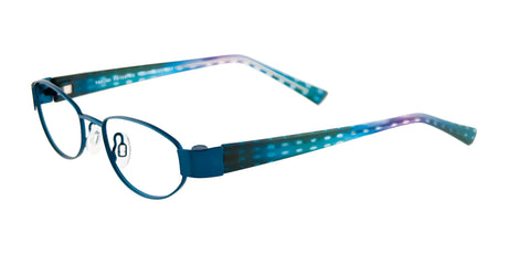 Takumi T9979 Eyeglasses with Clip-on Sunglasses Satin Dark Turquoise