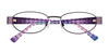 Takumi T9979 Eyeglasses with Clip-on Sunglasses | Size 45 / Satin Brown