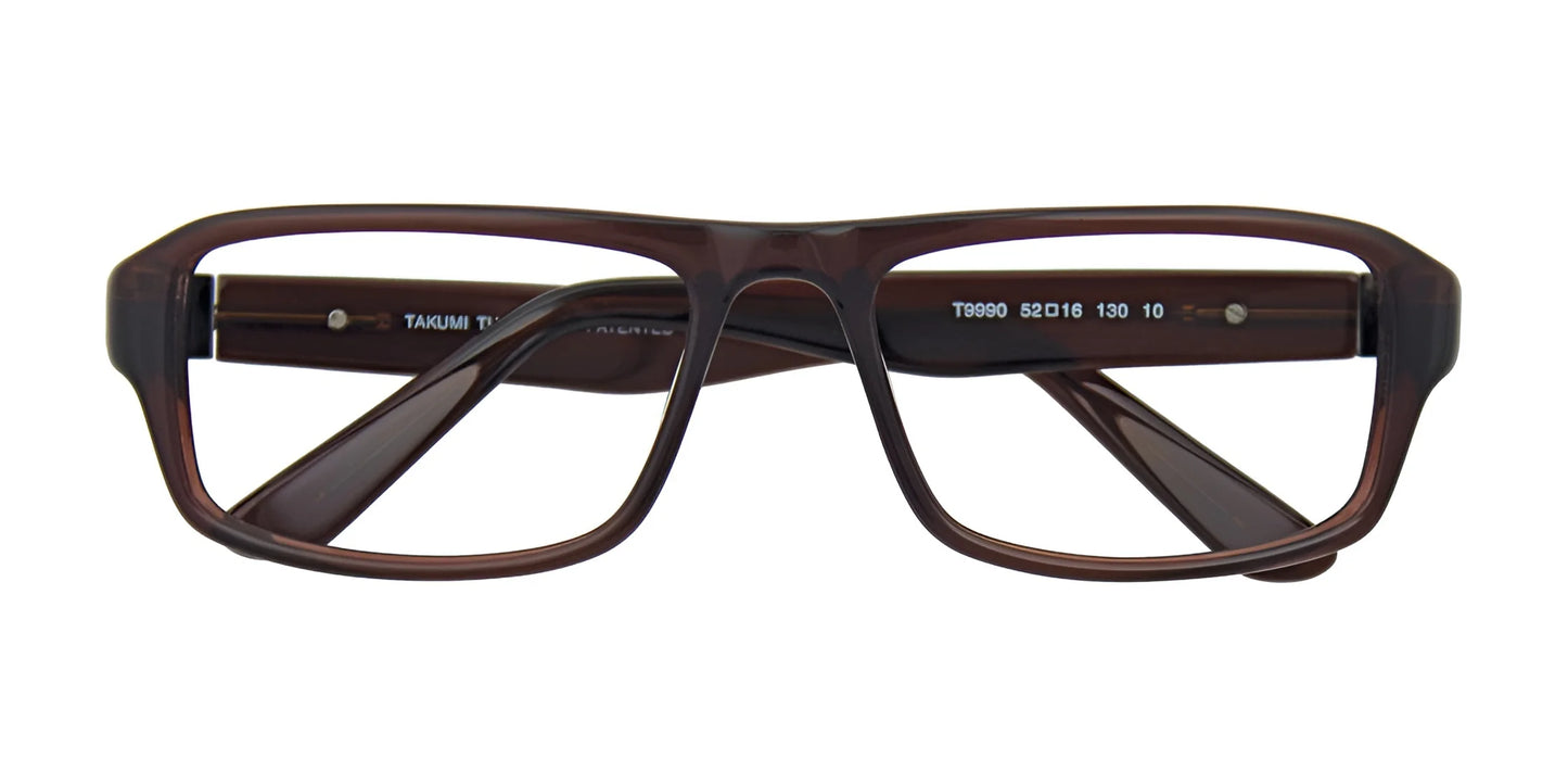 Takumi T9990 Eyeglasses with Clip-on Sunglasses | Size 52