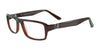 Takumi T9990 Eyeglasses with Clip-on Sunglasses | Size 52 / Dark Chocolate