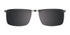 Takumi T9990 Eyeglasses with Clip-on Sunglasses | Size 52 / Dark Blue