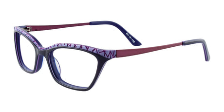 Takumi T9997 Eyeglasses with Clip-on Sunglasses Violet & Lilac