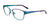 Takumi TK1009 Eyeglasses with Clip-on Sunglasses | Size 54 / Satin Teal & Purple