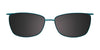 Takumi TK1009 Eyeglasses with Clip-on Sunglasses | Size 54 / Clip Only (Color №060)