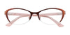 Takumi TK1013 Eyeglasses with Clip-on Sunglasses | Size 51 / Satin Dark Bronze