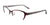 Takumi TK1013 Eyeglasses with Clip-on Sunglasses | Size 51 / Satin Dark Red