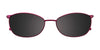 Takumi TK1013 Eyeglasses with Clip-on Sunglasses | Size 51 / Satin Dark Bronze
