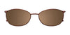 Takumi TK1013 Eyeglasses with Clip-on Sunglasses | Size 51 / Clip Only (Color №010)