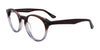 Takumi TK1017 Eyeglasses with Clip-on Sunglasses | Size 48 / Crystal Dark Brown & Crystal