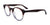 Takumi TK1017 Eyeglasses with Clip-on Sunglasses | Size 48 / Crystal Dark Brown & Crystal
