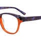 Crystal Orange & Marbled Pearl Blue