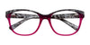 Takumi TK1018 Eyeglasses with Clip-on Sunglasses | Size 54 / Crystal Orange & Marbled Pearl Blue