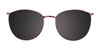 Takumi TK1020 Eyeglasses with Clip-on Sunglasses | Size 51 / Satin Light Pink
